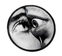 Seletti Toilet Paper Eye & Mouth Round Rug